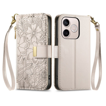 Honor 600 Lite Estojo Floral