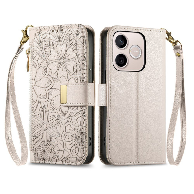 Honor 600 Lite Estojo Floral