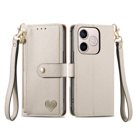 Honor 600 Lite Wallet Heart...