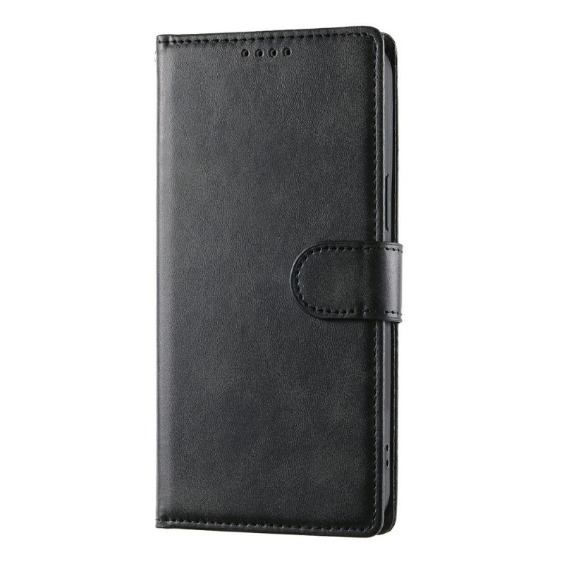 Capa de couro clássica para Honor 600 Lite