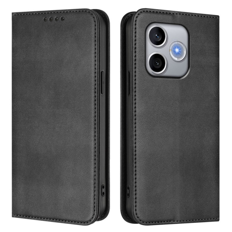 Capa Flip Cover Honor 600 Lite Textura Retro Anti-RFID