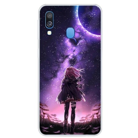 Capa Samsung Galaxy A40 Full Magic Moon