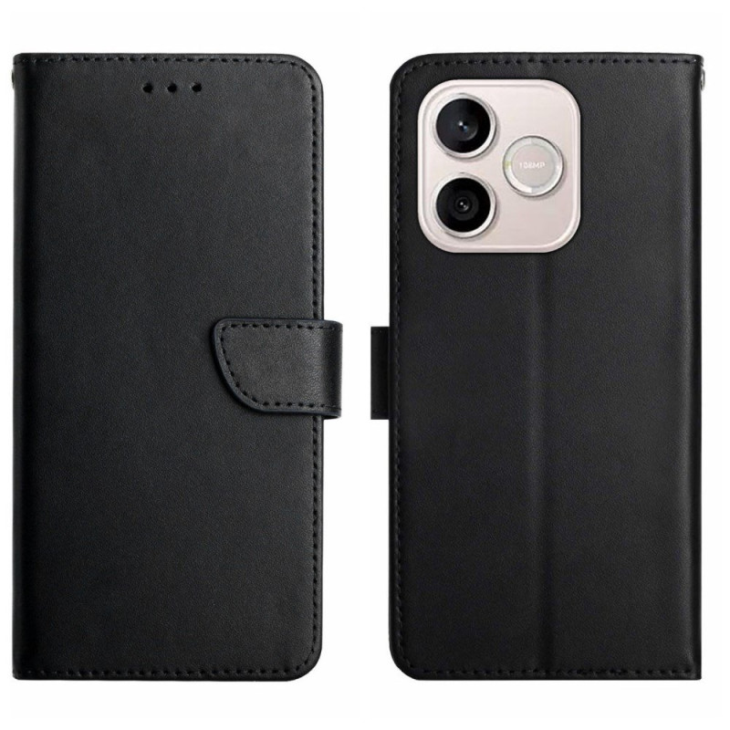 Capa de couro Nappa para Honor 600 Lite