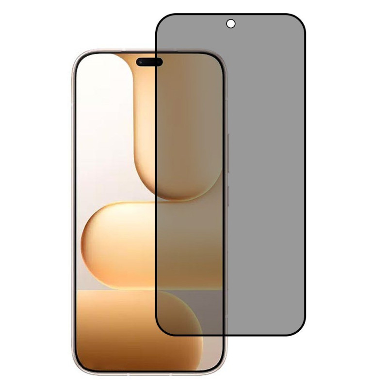 Proteção de vidro temperado anti-espionagem para o ecrã do Honor 600 Lite