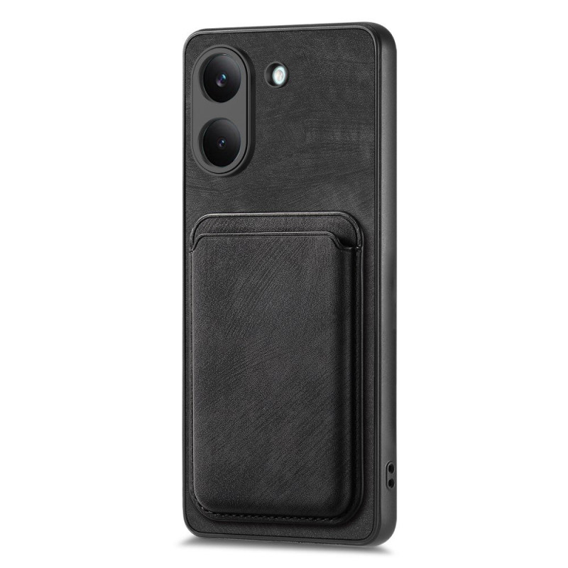 Capa magnética para Poco X8 Pro 5G com suporte para cartão amovível