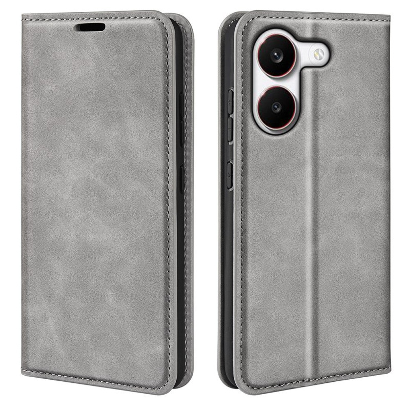 Capa Flip Cover Poco X8 Pro 5G Estilo Couro