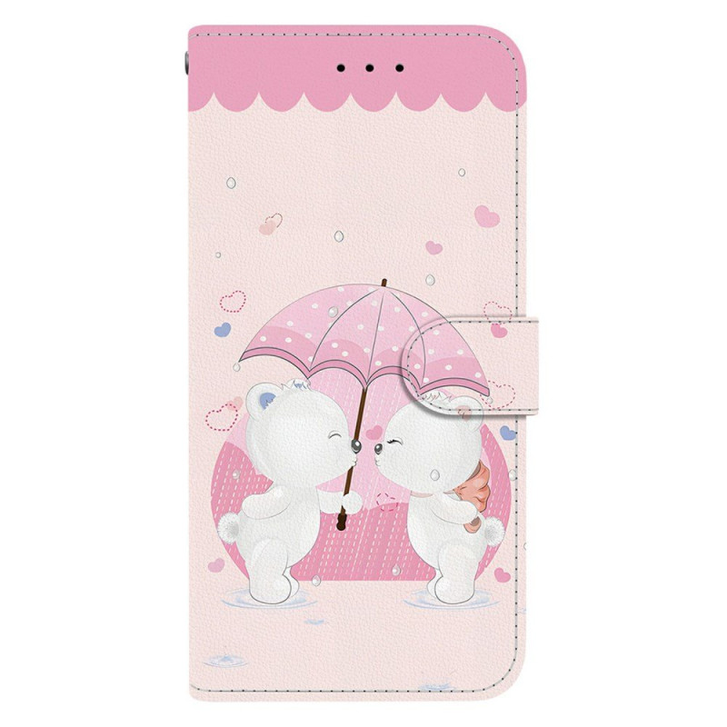 Capa Oppo A6 5G / A6X 5G / 4G Casal de ursinhos de peluche
