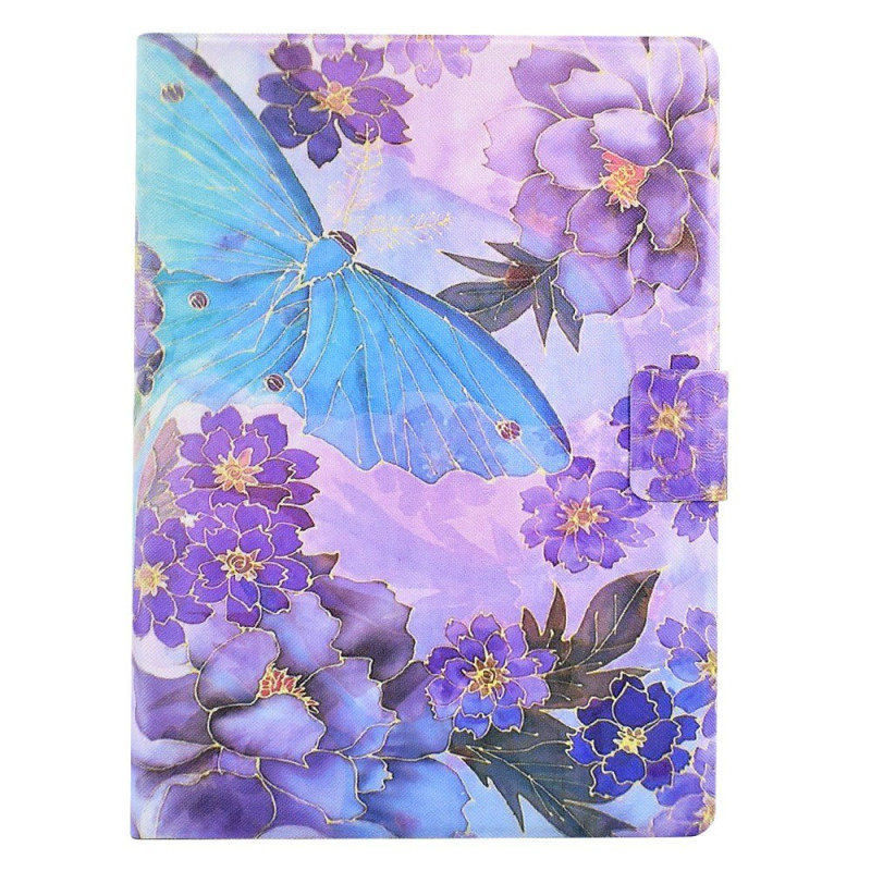 Capa Peony e Butterfly para Xiaomi Redmi Pad 2