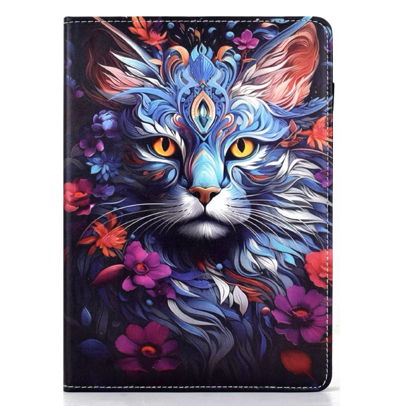 Xiaomi Redmi Pad 2 Capa de gato colorida