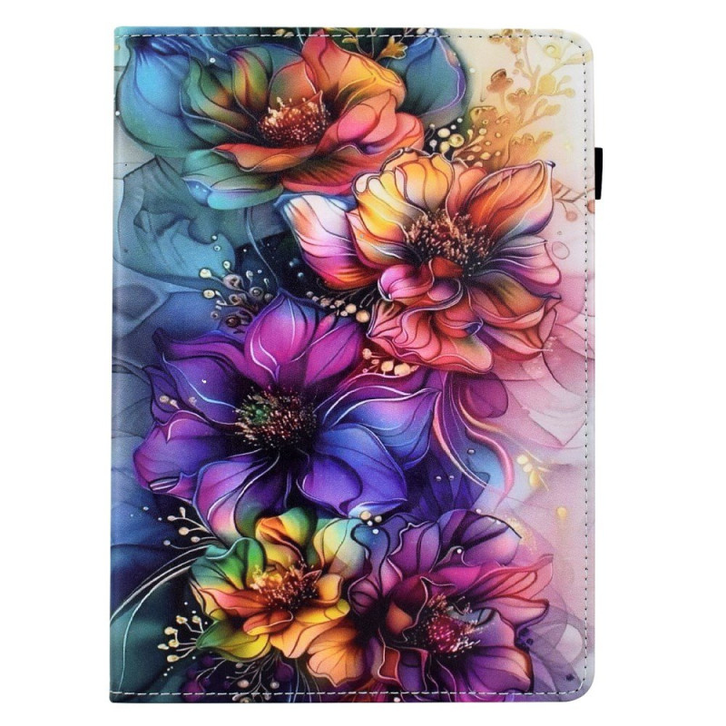 Capa com padrão floral para Xiaomi Redmi Pad 2