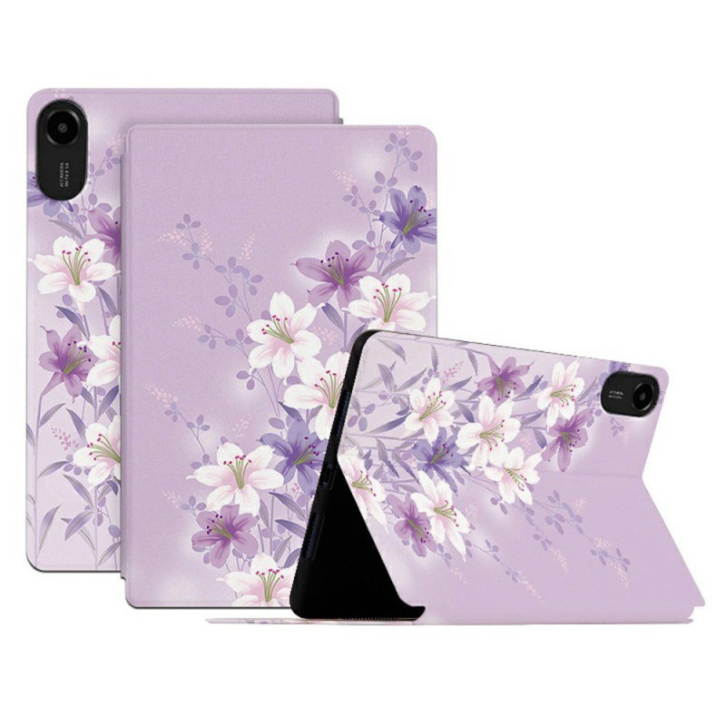Capa com padrão floral para Xiaomi Redmi Pad 2