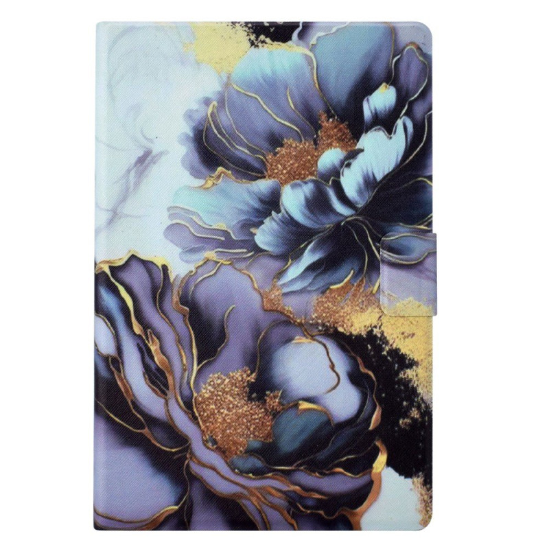 Capa com padrão de peónia para Xiaomi Redmi Pad 2