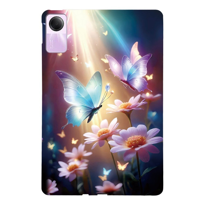 Capa para Xiaomi Redmi Pad 2 Borboletas Florais