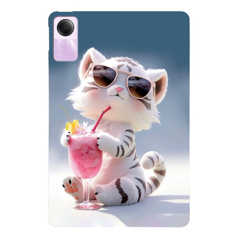 Capa Xiaomi Redmi Pad 2 Tiger Cartoon