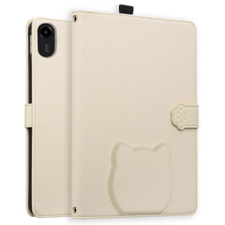 Capa com padrão de gato 3D...