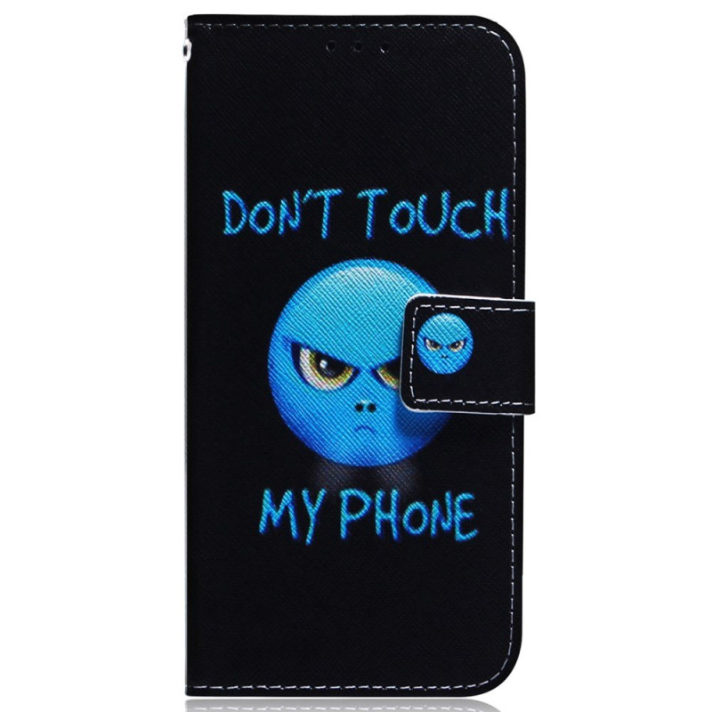 Capa Oppo A6 5G / A6X 5G / 4G Não toque no meu telemóvel