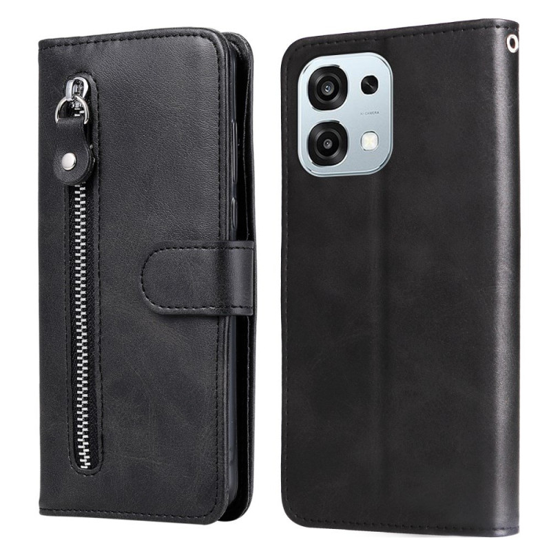 Capa de bolso com fecho para Oppo A6 5G / A6X 5G / 4G