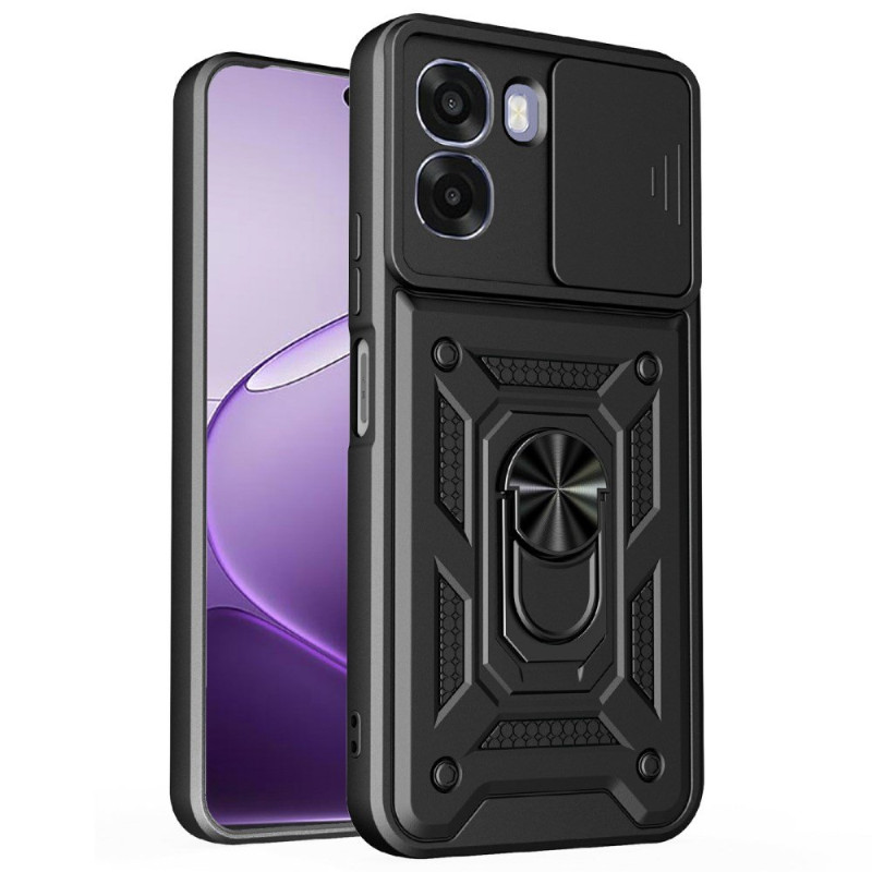 Capa deslizante para a câmara Oppo A6X 5G / 4G com suporte