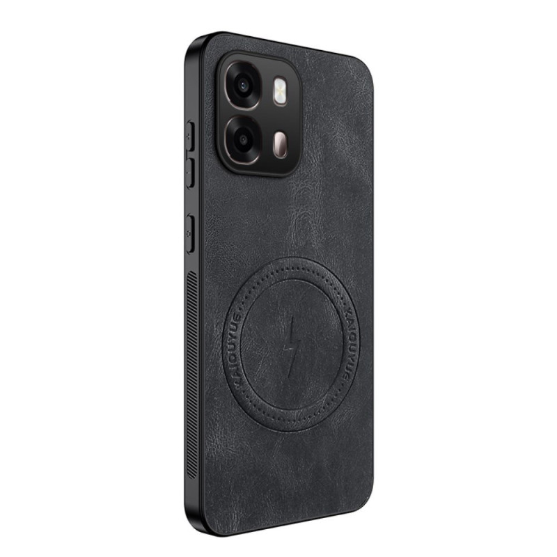 Capa magnética em pele Oppo A6X 5G / 4G