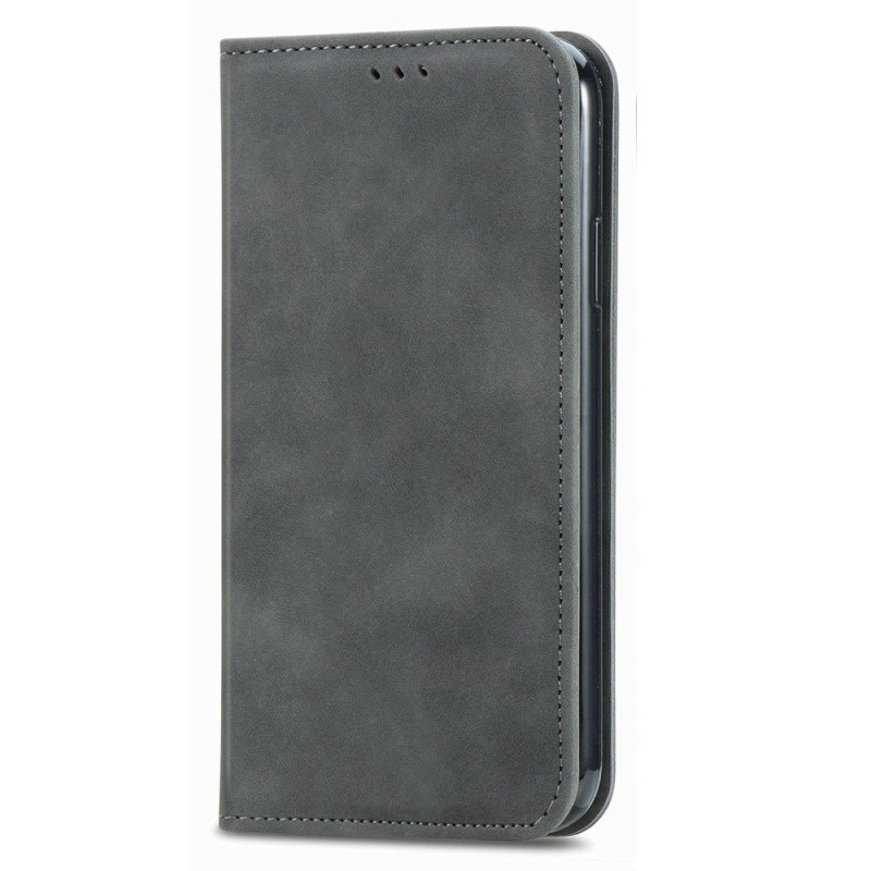 Capa Flip Cover Motorola Edge 60 Neo / 50 Neo Efeito camurça