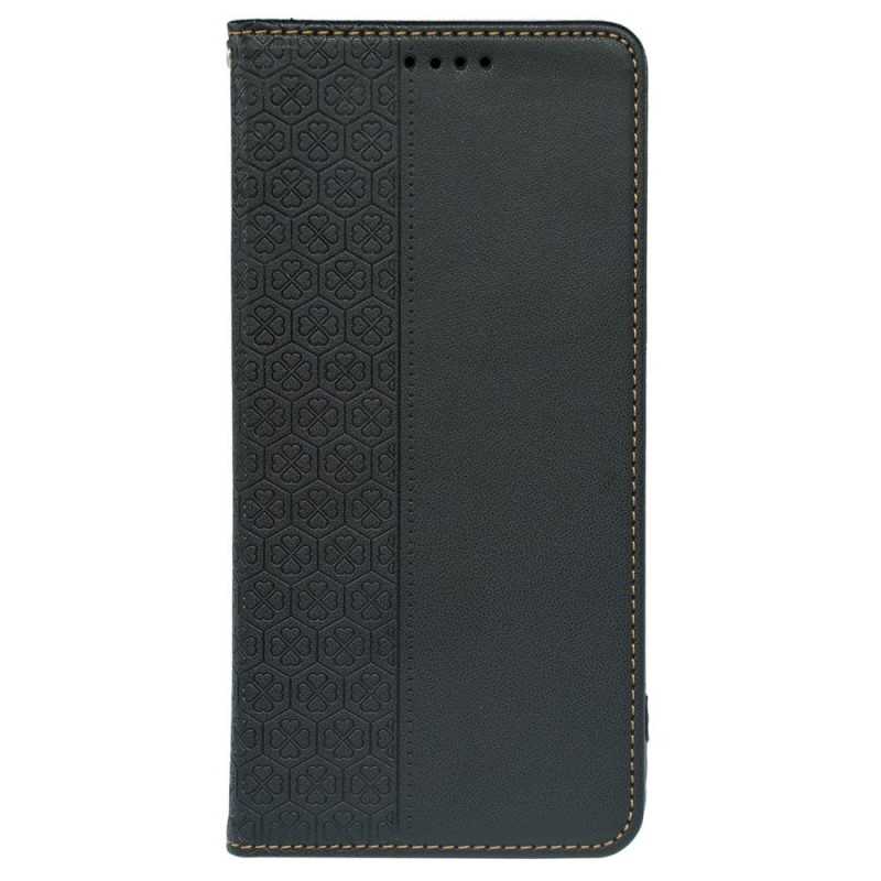 Capa Flip Cover Motorola Edge 60 / 50 Neo Trevo de Quatro Folhas