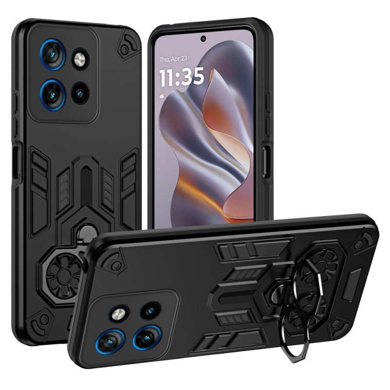 Capa ultra-resistente para Motorola Edge 60 Neo / Edge 50 Neo com anel de suporte