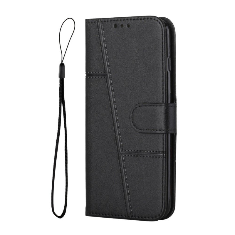 Capa de couro estilo Oppo A6X 5G / 4G