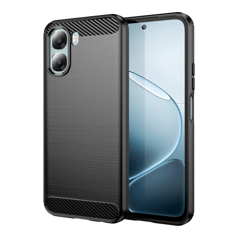 Capa de fibra de carbono escovada Oppo A6X 5G / 4G