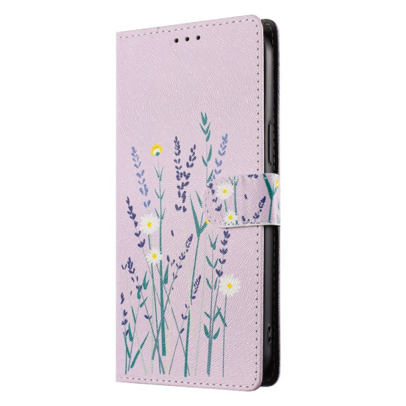 Capa com padrão de lavanda para Xiaomi Redmi A7 Pro