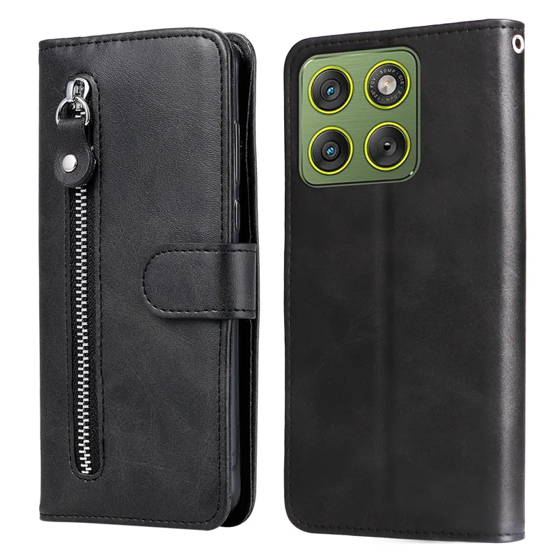 Capa de bolso com fecho para Motorola Edge 70