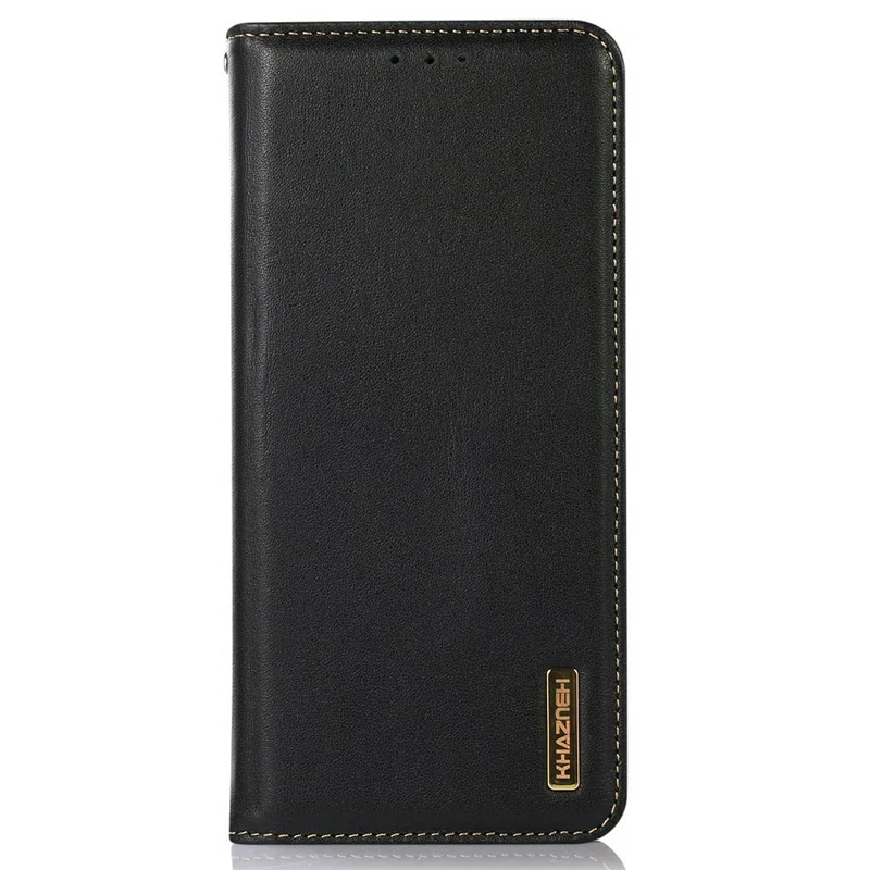 Capa Flip Motorola Edge 70 em pele KHAZNEH