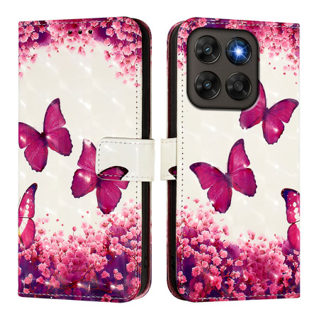 Capa borboleta cor-de-rosa...