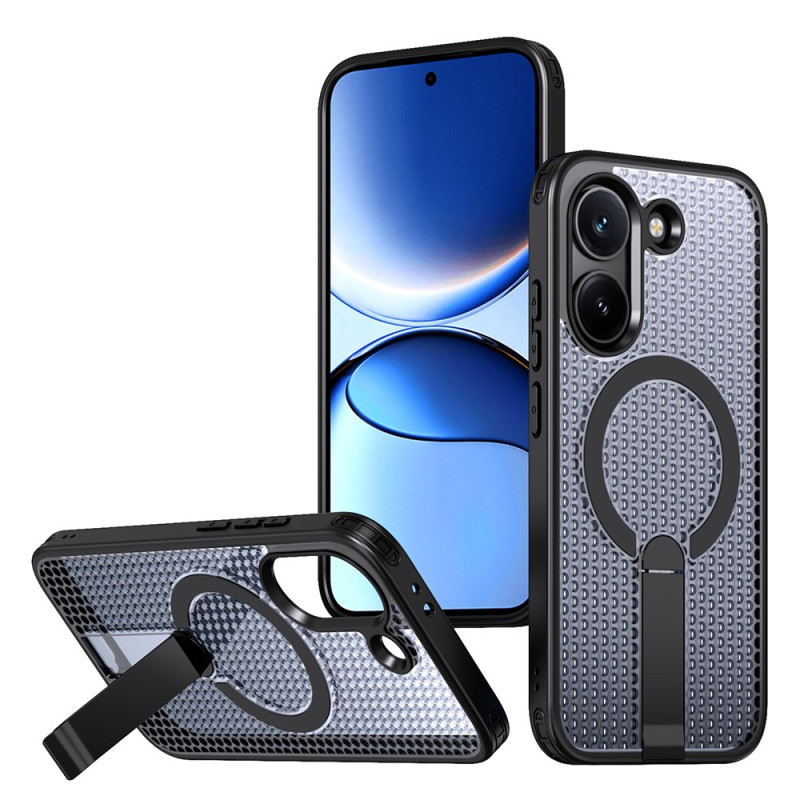 Capa Poco X8 Pro Suporte mãos-livres Design em grelha