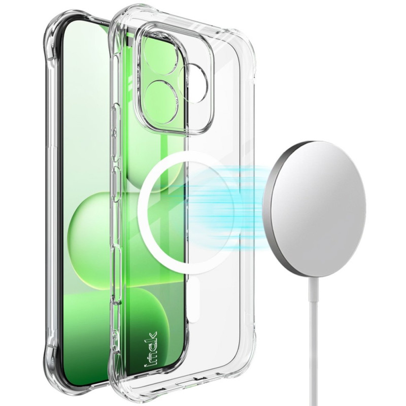 Capa magnética transparente para Honor 600 Lite