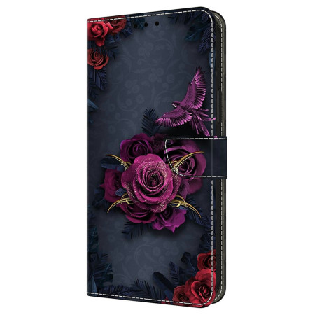 Capa de flores roxa para...