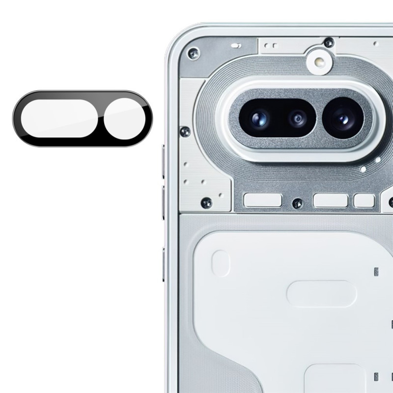 Protecção para lente protetora de vidro temperado para telemóvel Nothing Phone (4a) versão preta