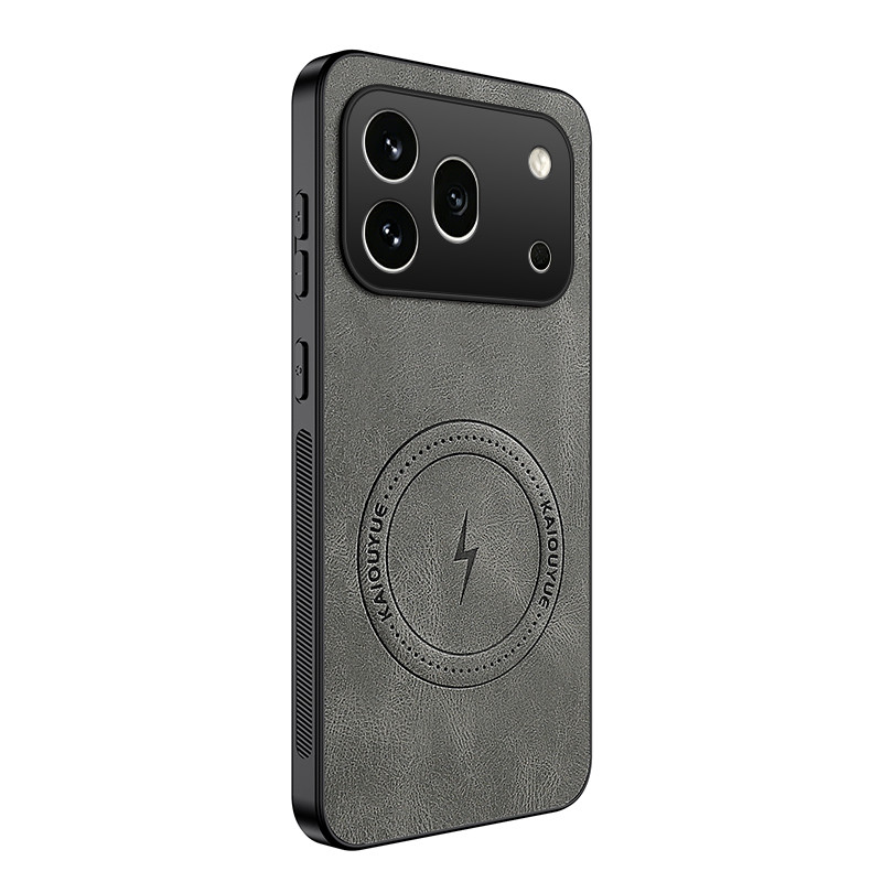 Capa magnética com efeito de pele para o Honor 600 Pro