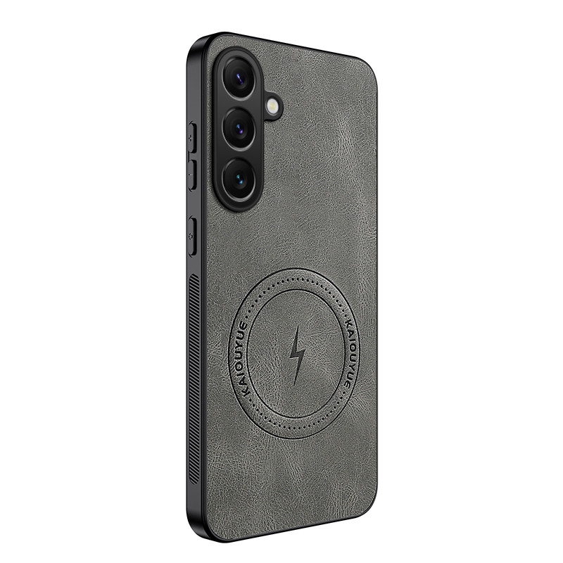 Capa de couro magnética para Samsung Galaxy A27 5G