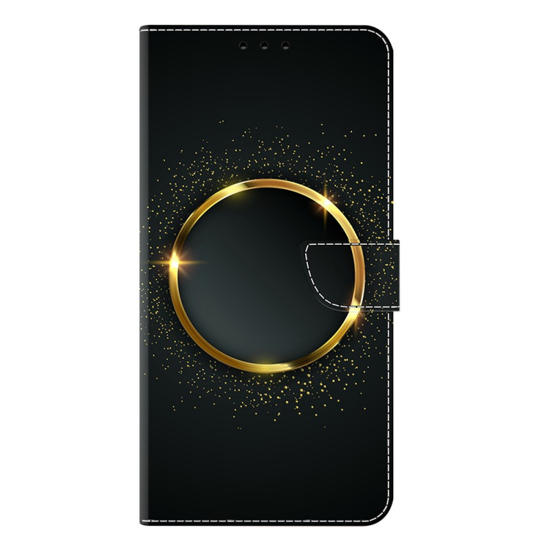 Capa com anel dourado para Samsung Galaxy A27 5G