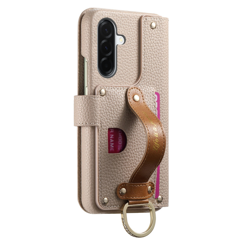 Capa para Samsung Galaxy A27 5G Cordão manual e proteção RFID