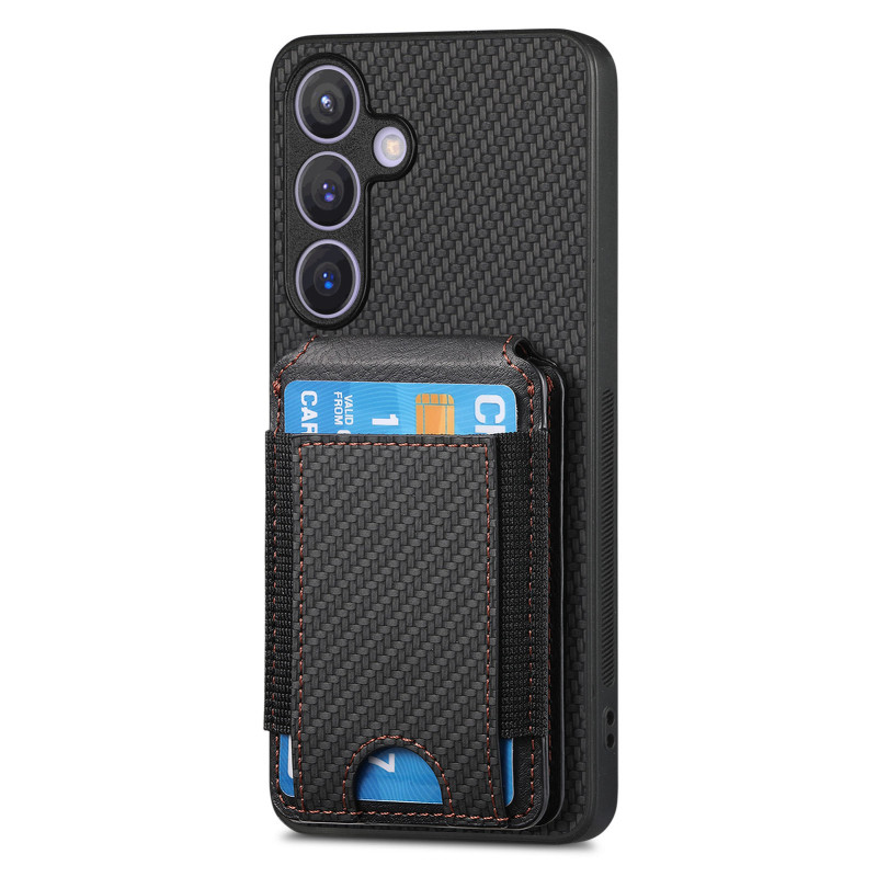 Capa estilo carbono para Samsung Galaxy A27 5G Pore-Cards