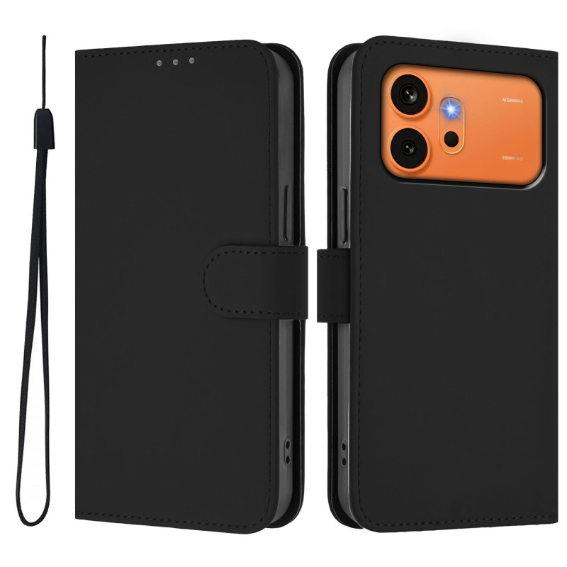 Capa em pele sintética para o Honor 600