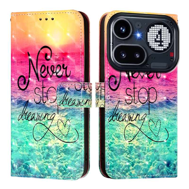 Capa para telemóvel Nothing (4a) Pro Never Stop Dreaming