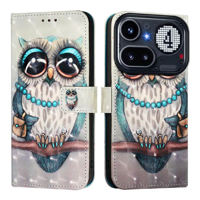 Capa para o Nothing Phone (4a) Pro Miss Hibou