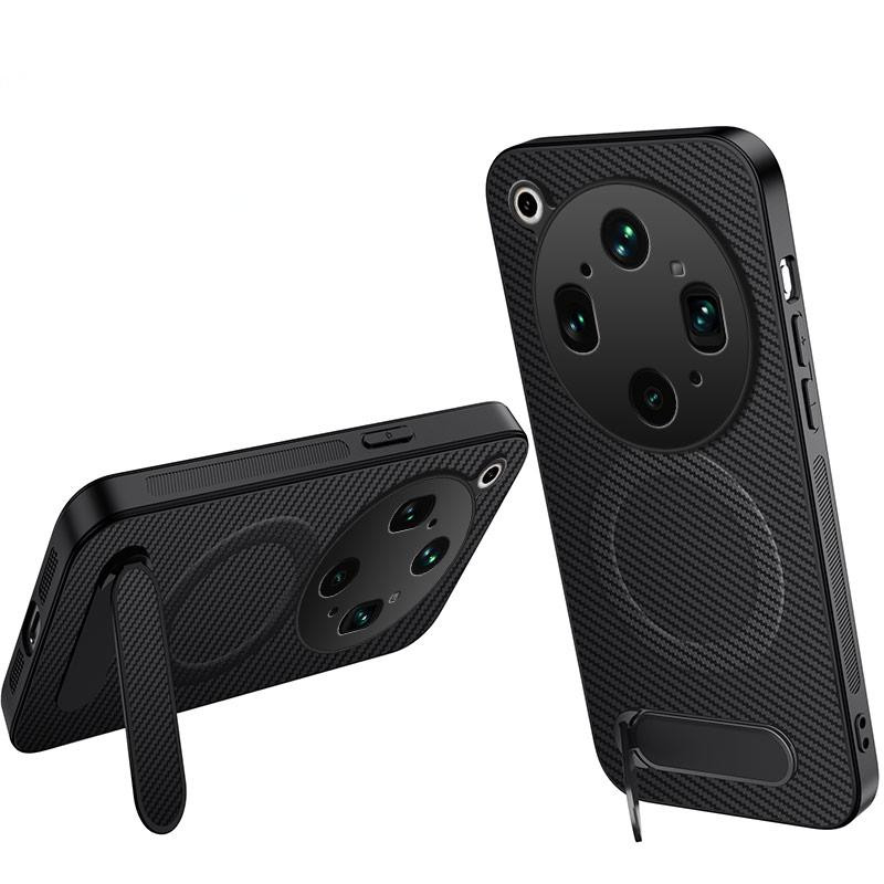 Capa e suporte em fibra de carbono Oppo Find X9 Ultra 5G
