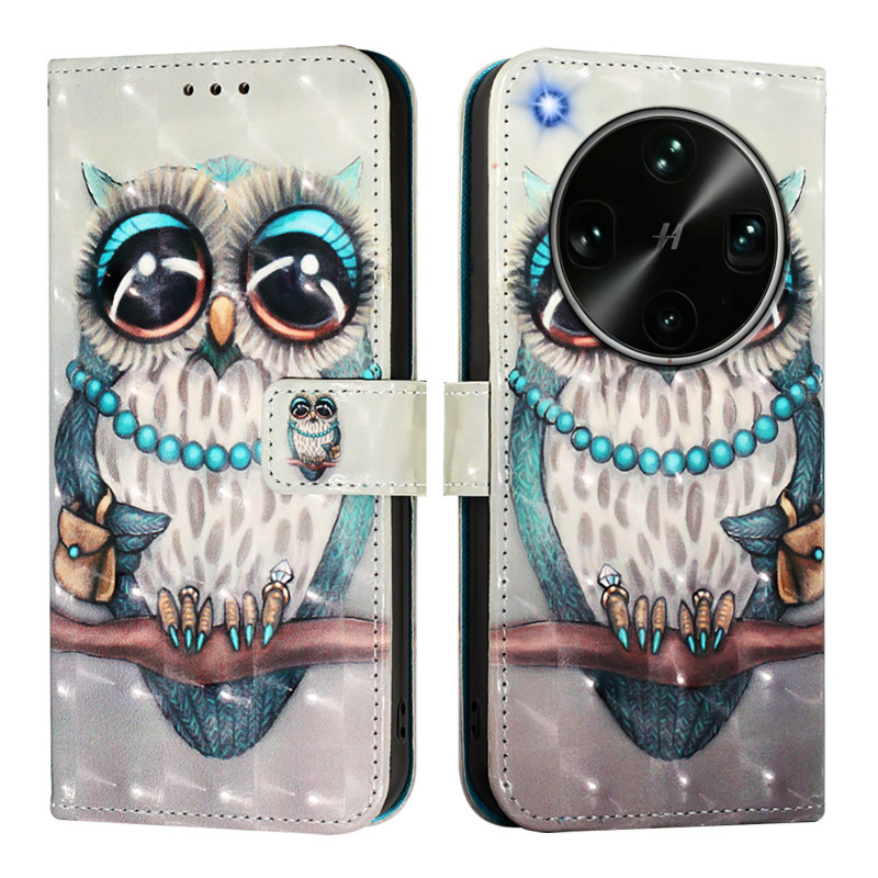Capa Oppo Find X9 Ultra 5G Miss Owl