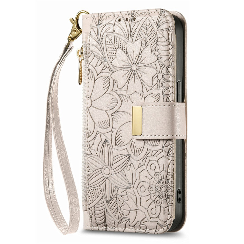Capa Poco X8 Pro 5G Flores e folhas