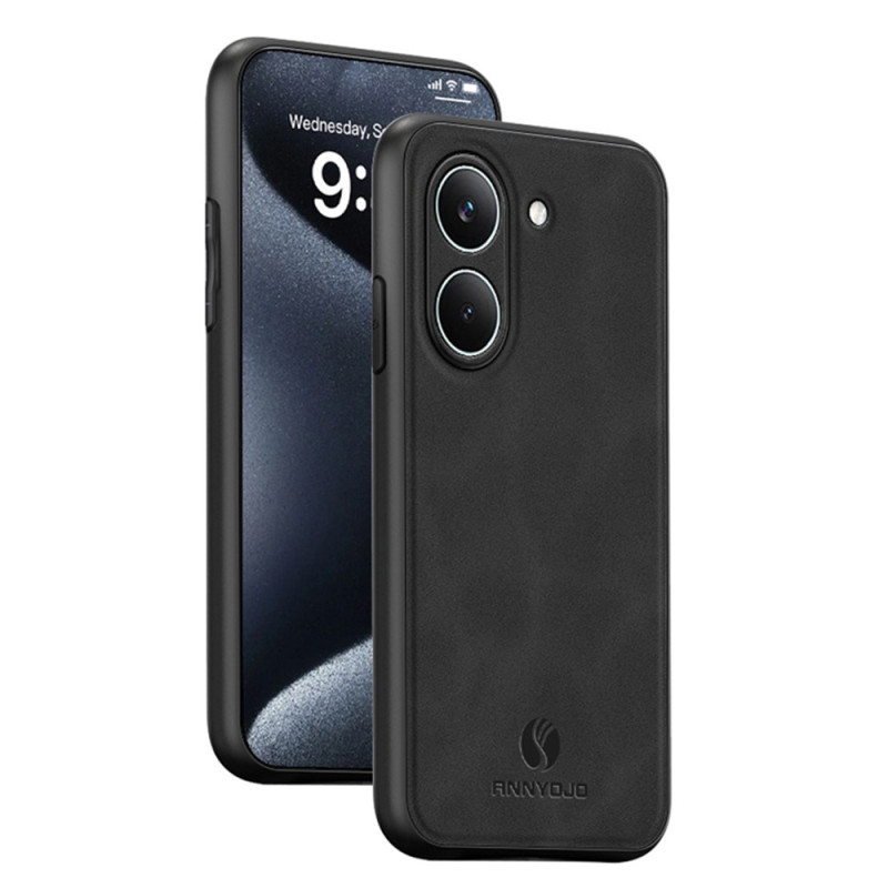 Capa em pele para Poco X8 Pro 5G ANNYOJO