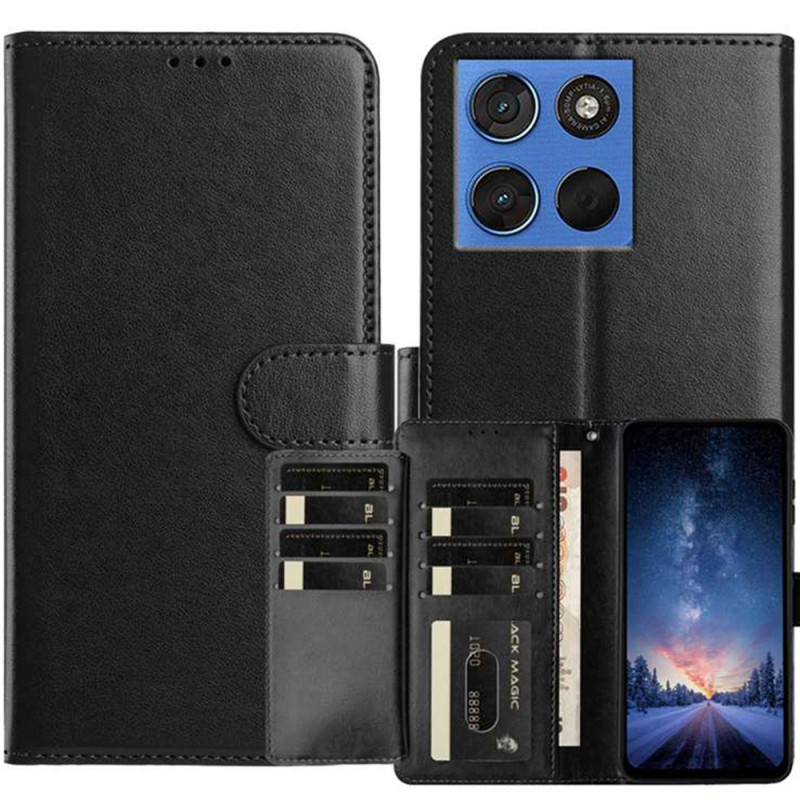 Capa para carteira Moto G67 Power / G57 Power 8 suportes para cartões