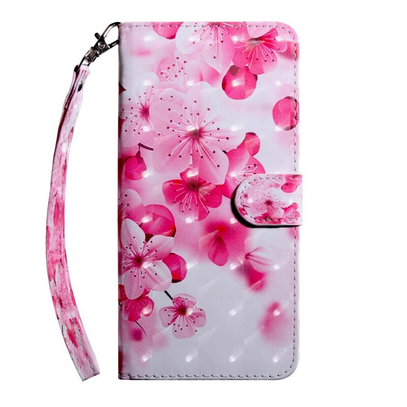 Xiaomi Redmi Note 7 Capa Flores Rosa